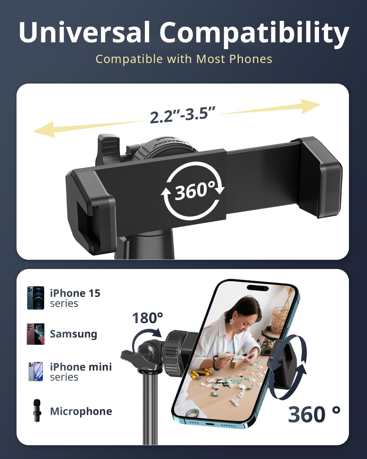 Bright Selfie Ring Light Kit