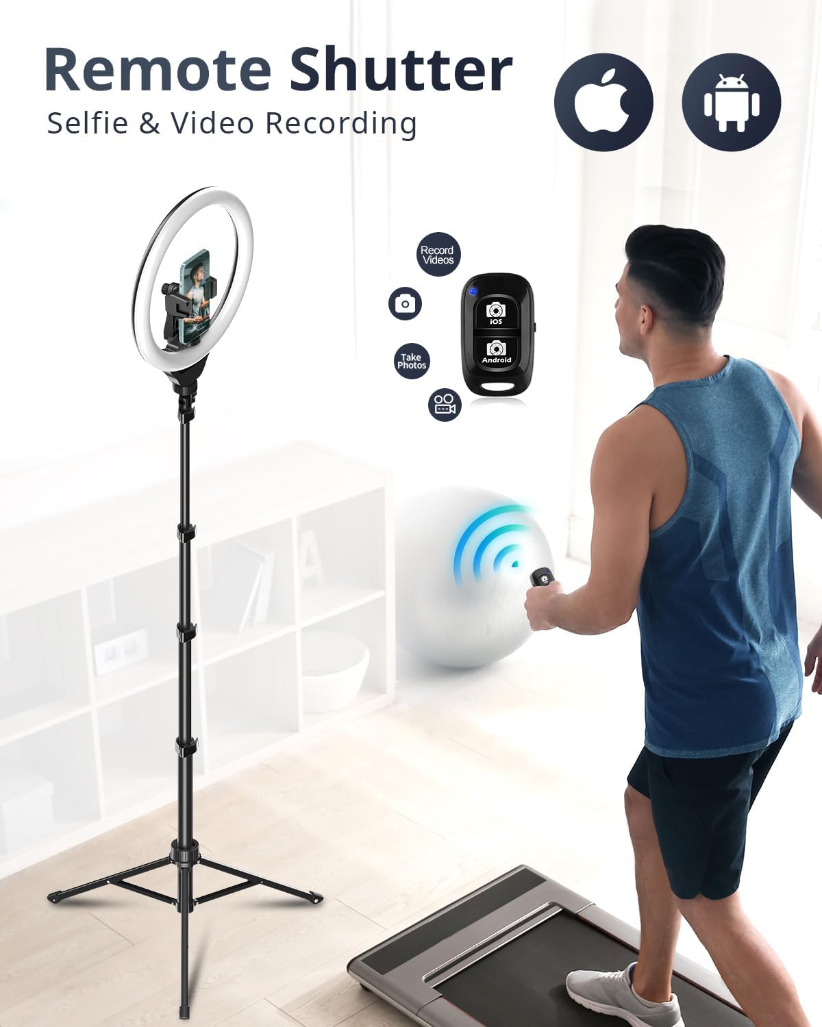 Bright Selfie Ring Light Kit