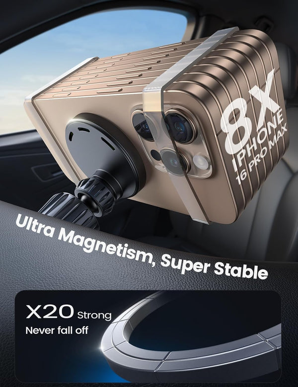 Magnetic Car Charger Mount
