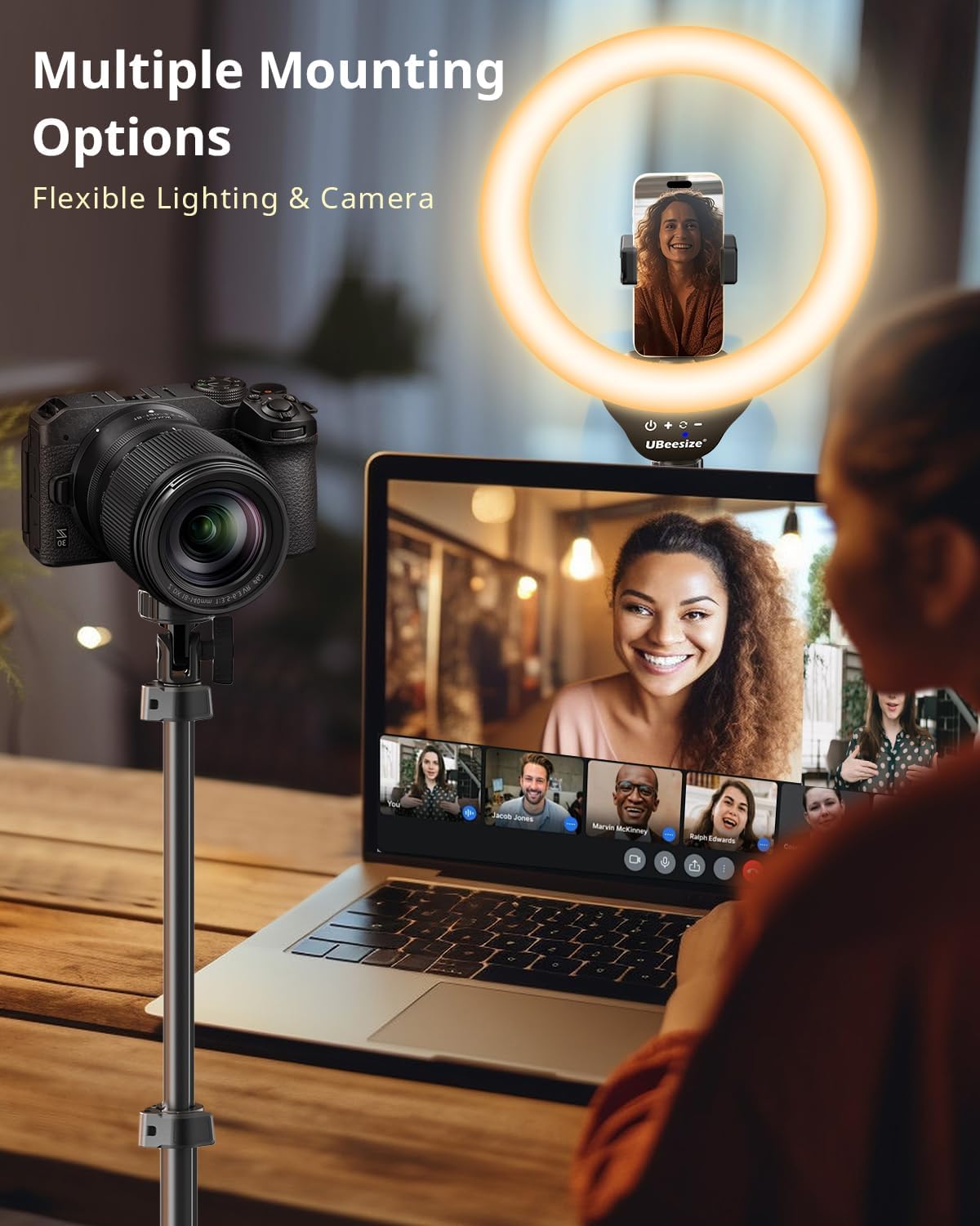 Bright Selfie Ring Light Kit