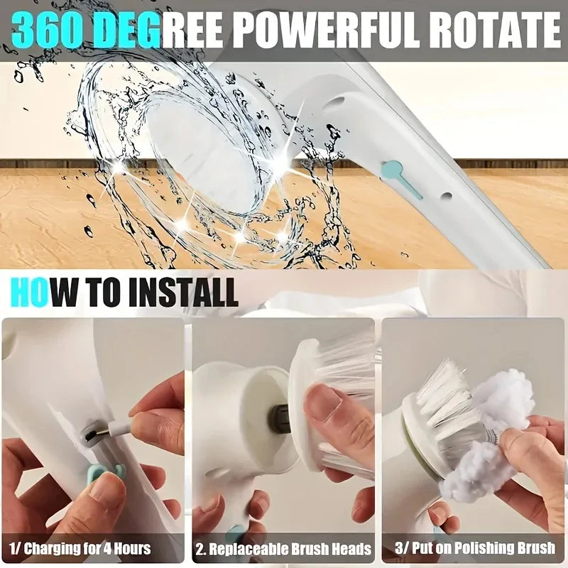 Effortless Electric Cleaning Kit